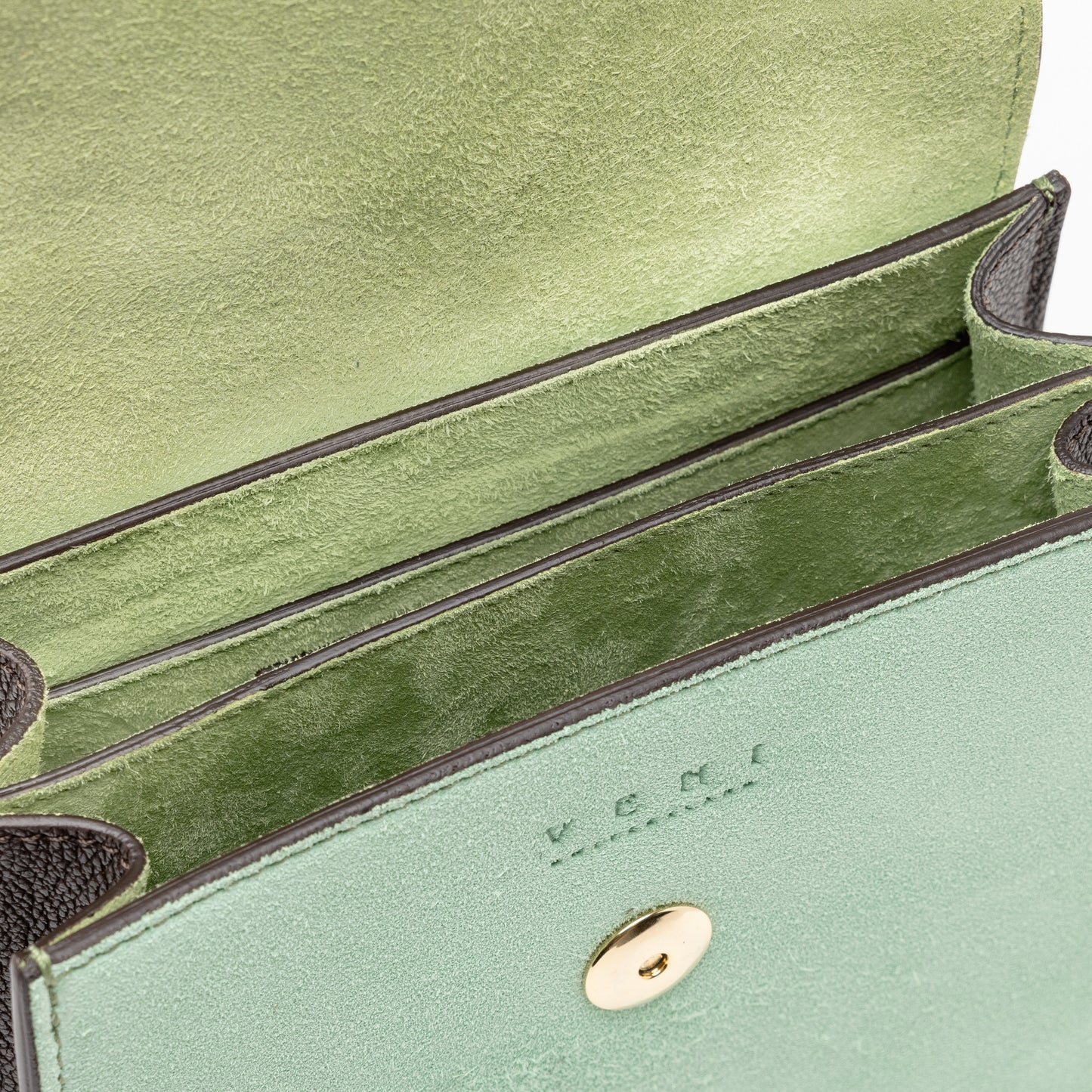 Mini Veni Mint Suede