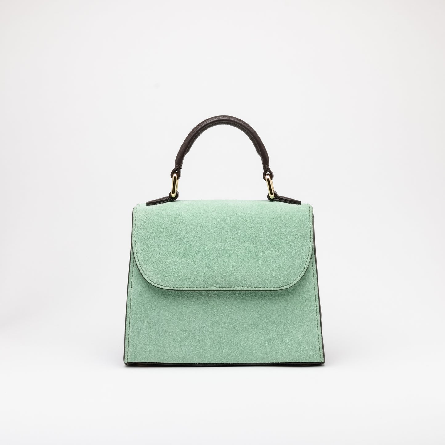Mini Veni Mint Suede