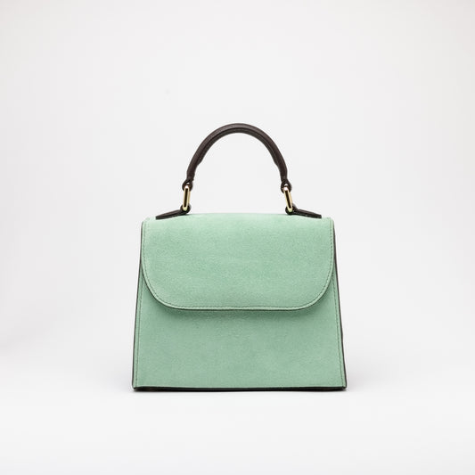 Mini Veni Mint Suede