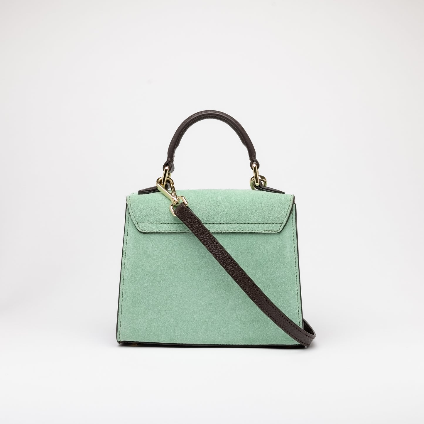 Mini Veni Mint Suede