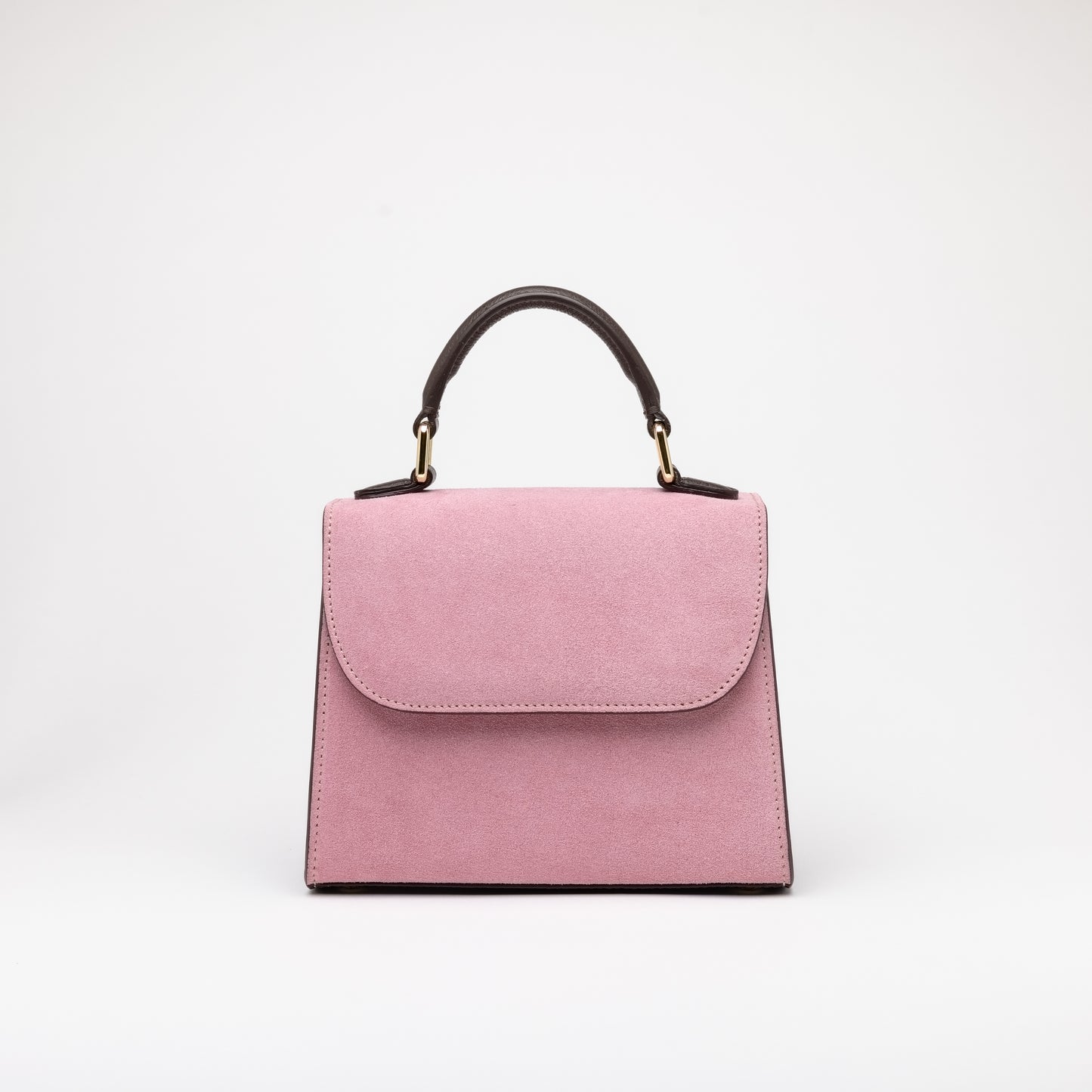 Mini Veni Pink Suede