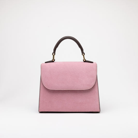 Mini Veni Pink Suede