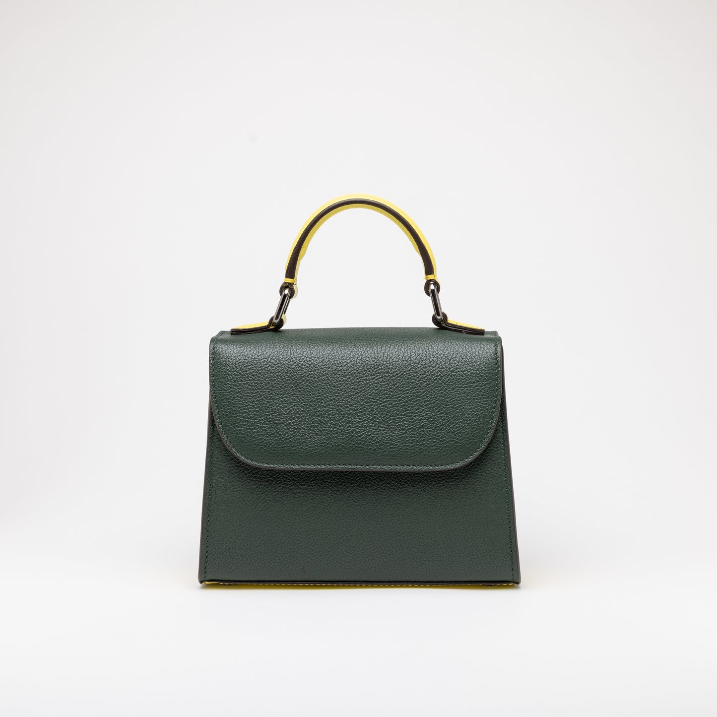 Mini Veni Forest Green & Lemon