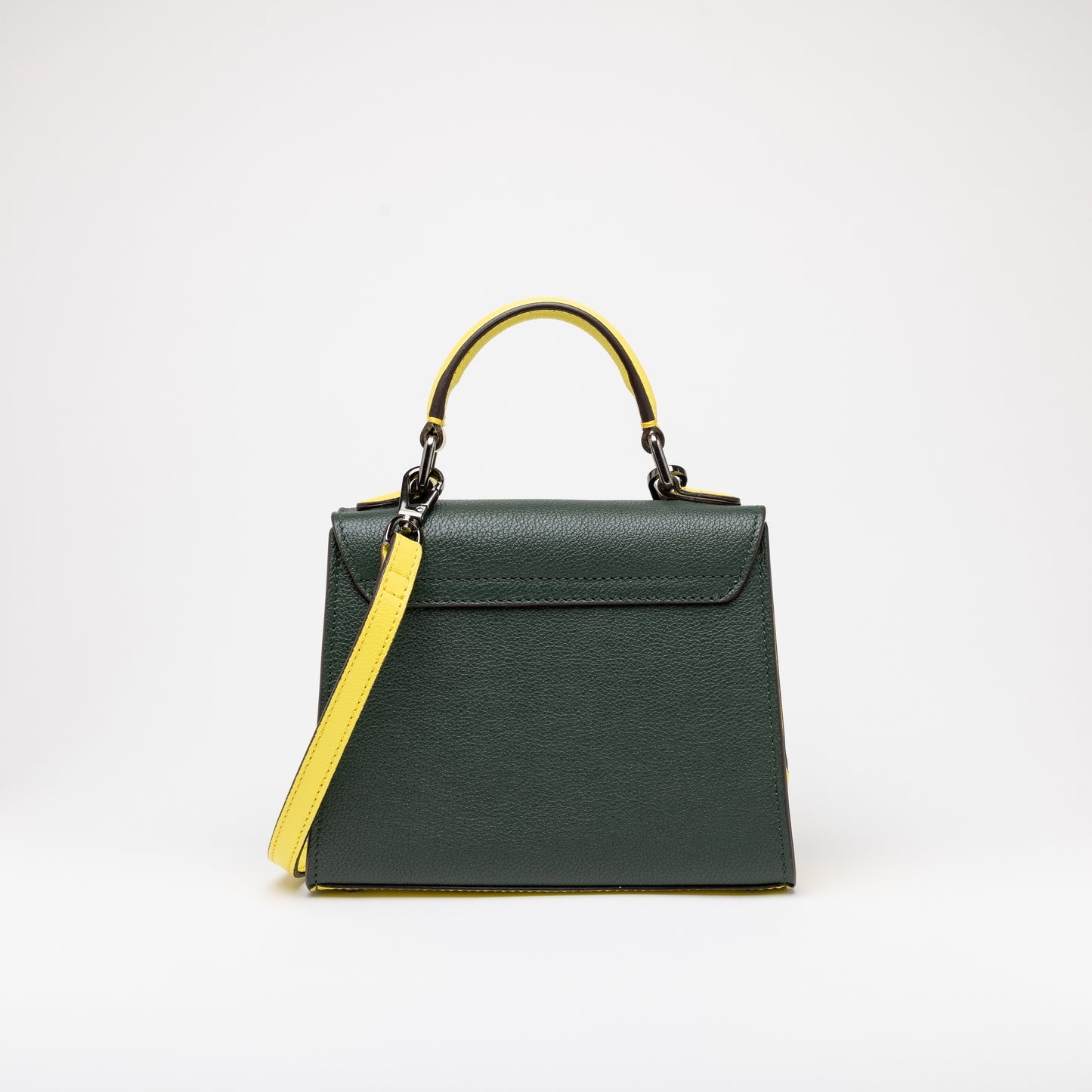 Mini Veni Forest Green & Lemon